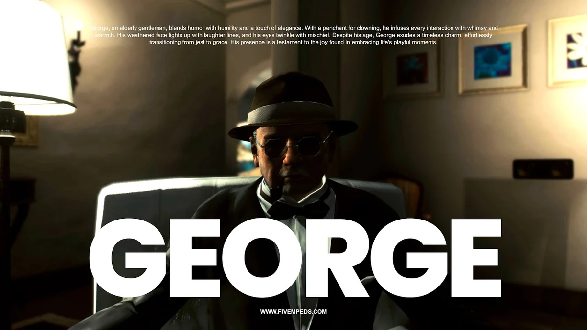 GEORGE "Old Man" [Add-On Custom Ped FiveM]