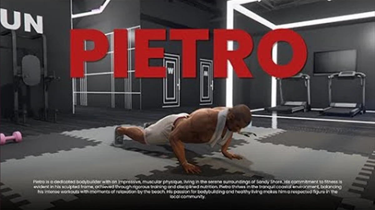 PIETRO BODYBUILDER [Add-On Custom Ped FiveM]