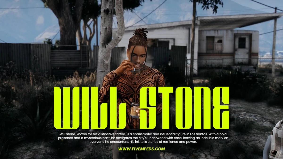 WILL STONE [Add-On Custom Ped FiveM]