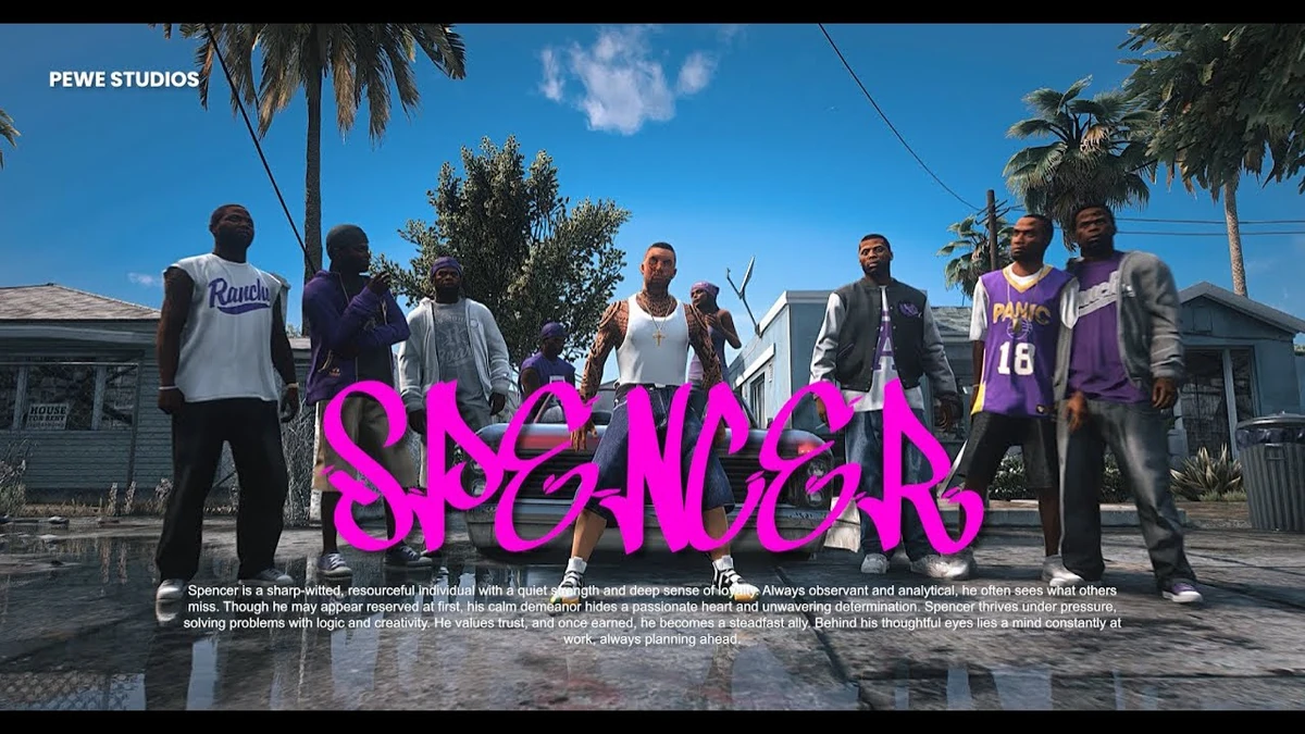 Spencer Ballas [Add-On Custom Ped FiveM]