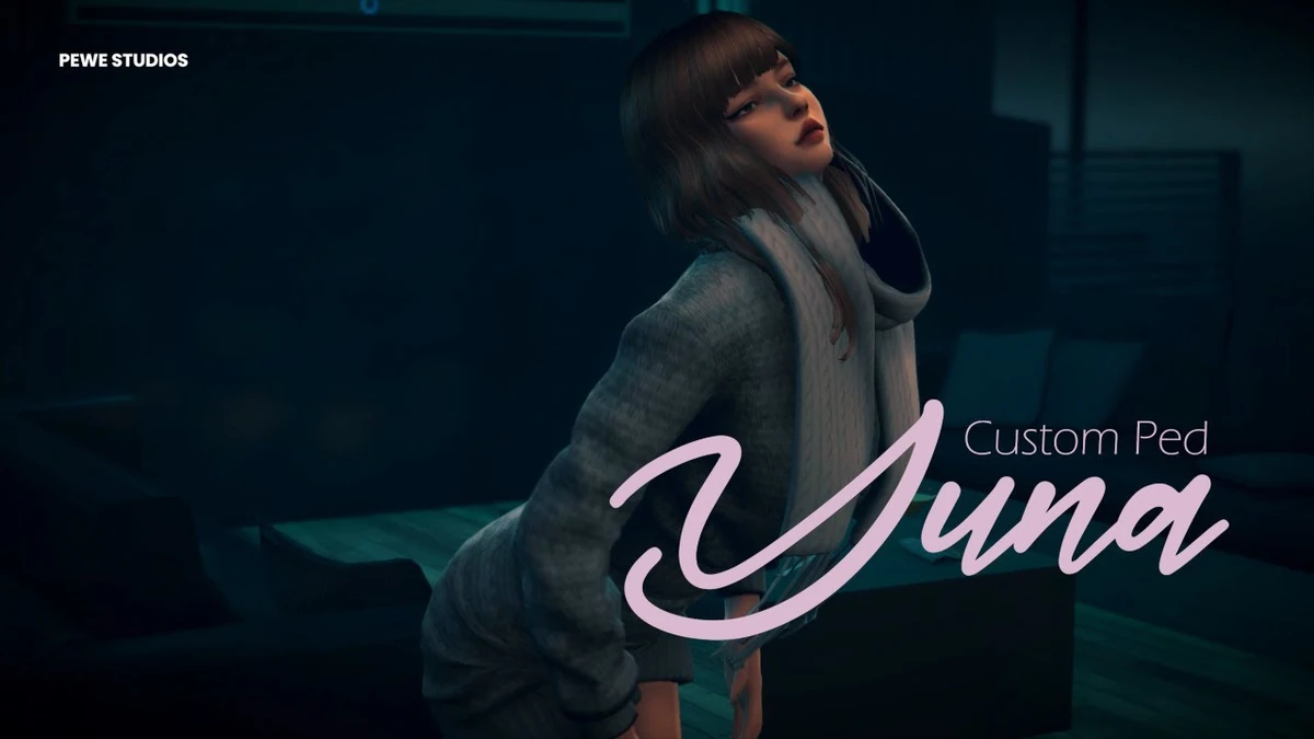 Yuna [Add-On Custom Female Ped FiveM]