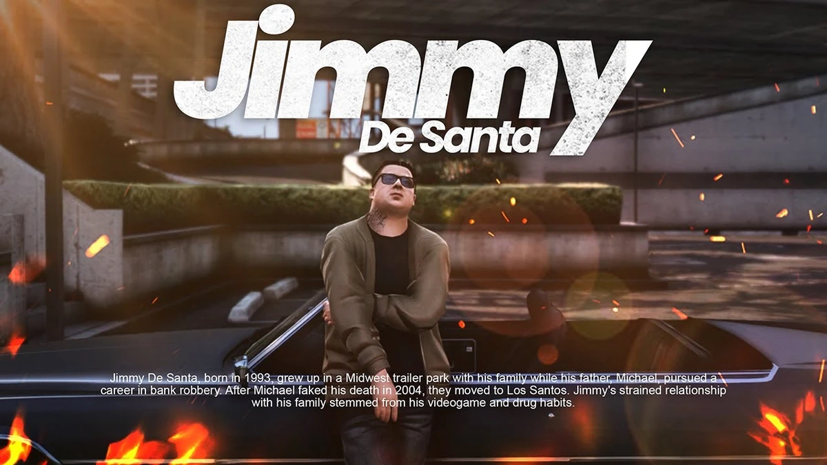 JIMMY DE SANTA [Custom Ped FiveM]