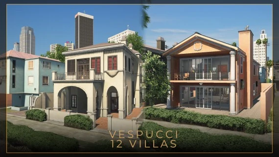 Vespucci 12 Villas – Fully Open Source FiveM MLO
