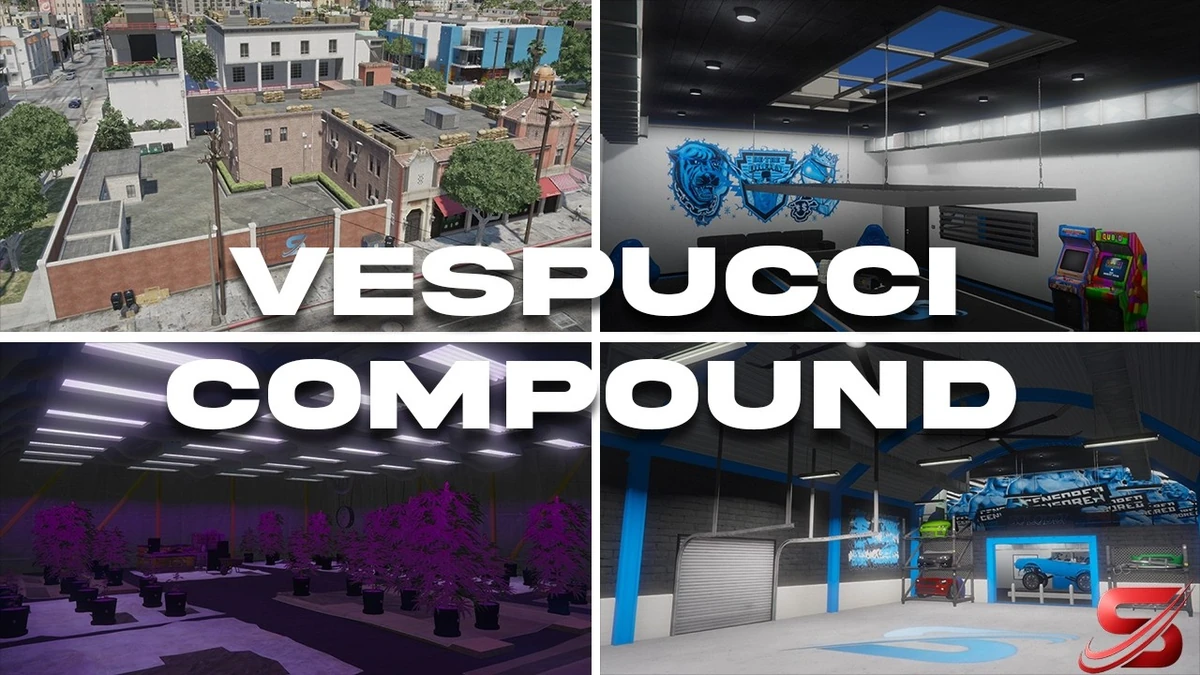 Vespucci Gang Compound MLO FiveM | Open Source