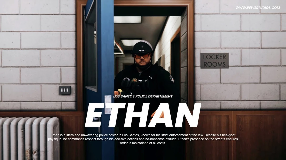 ETHAN LSPD [Add-On Custom Ped FiveM]